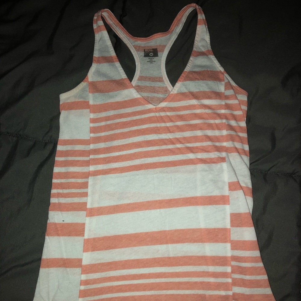 Coral/white Urban Outfitters tank